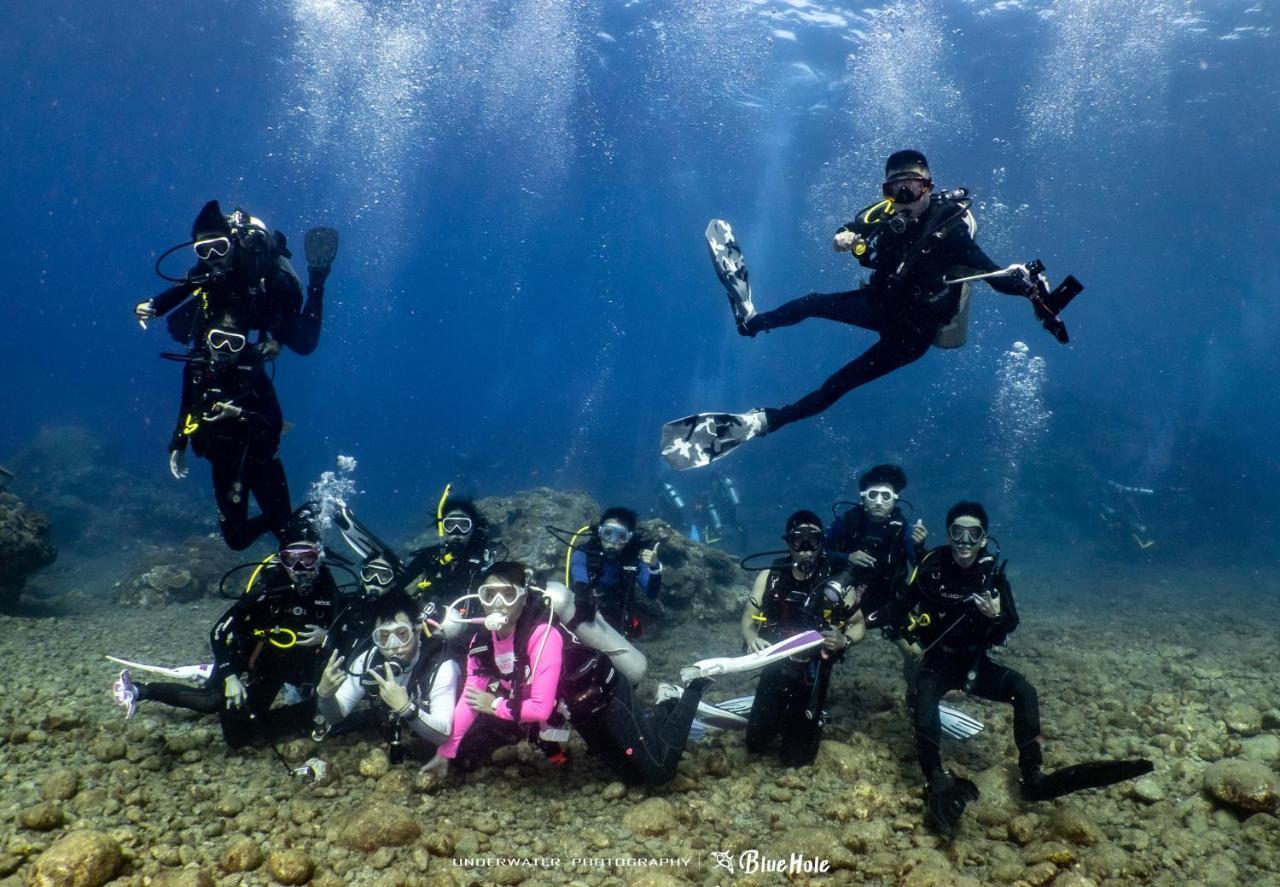 Heng-ch'un藍洞潛水Blue Hole Dive Center住宿加早餐旅馆 外观 照片